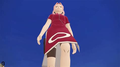 giantess sakura|Sakura's Stroll [Giantess MMD] .